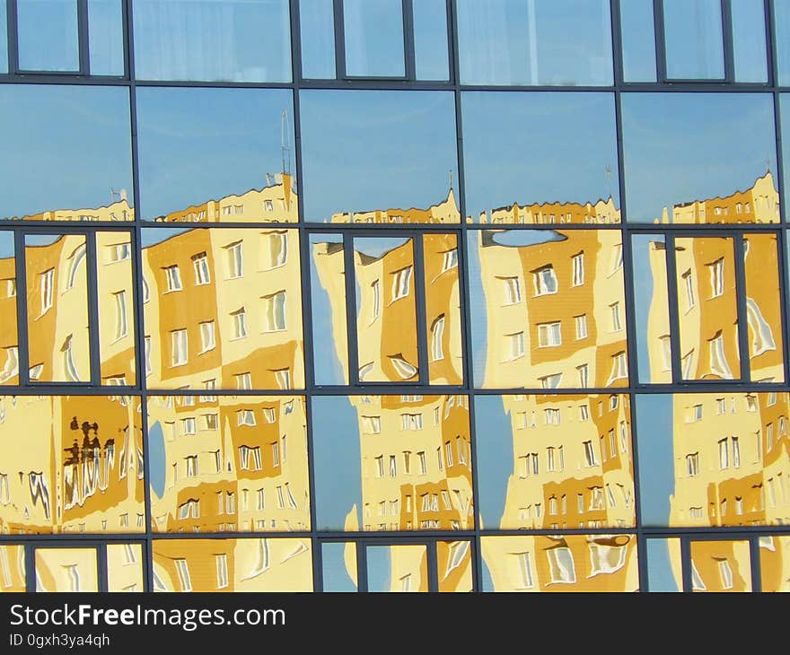 Yellow, Architecture, Facade, Building