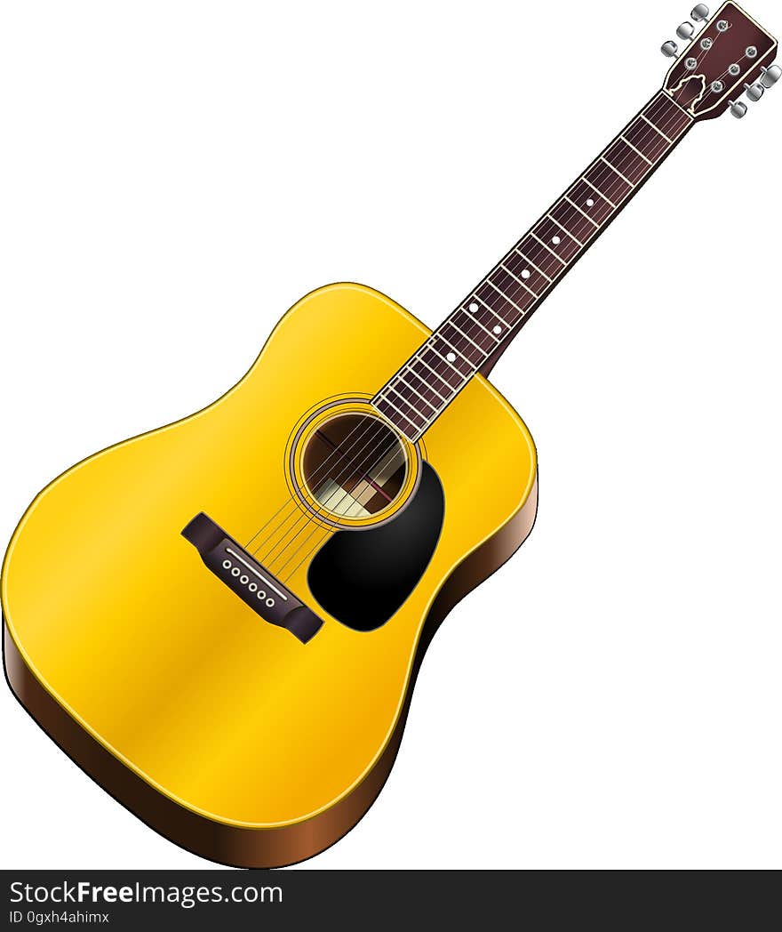 Guitar, Musical Instrument, String Instrument Accessory, Acoustic Guitar