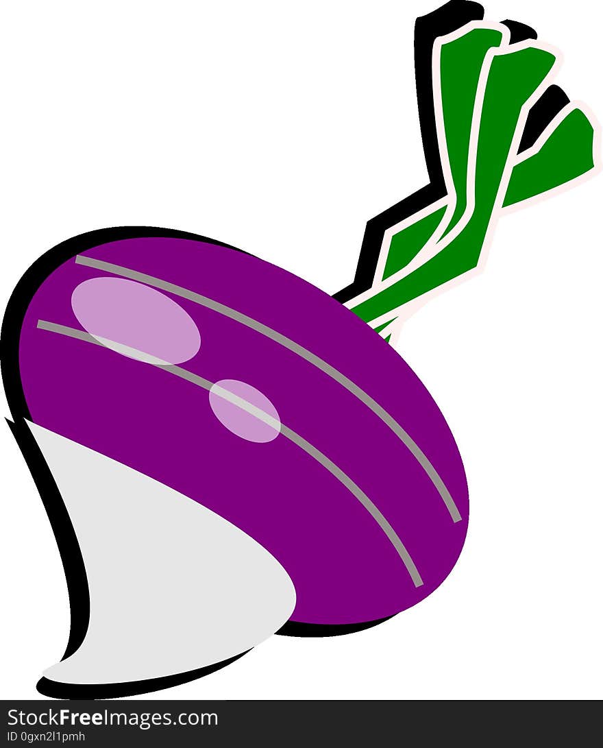 Green, Purple, Leaf, Clip Art