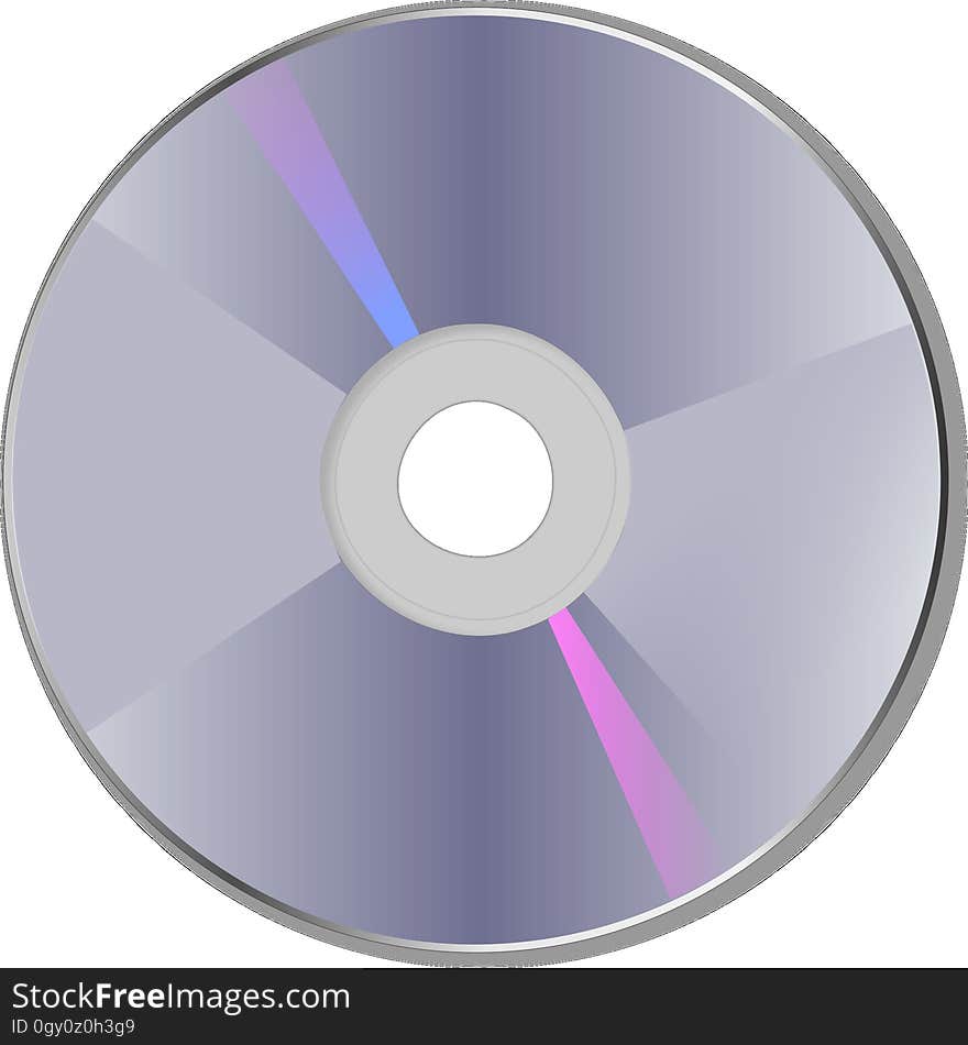 Compact Disc, Purple, Data Storage Device, Technology