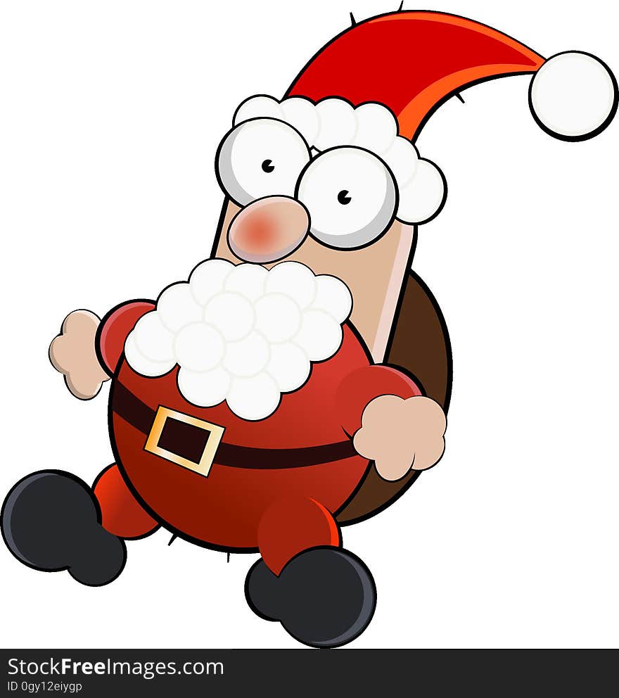 Santa Claus, Fictional Character, Cartoon, Clip Art