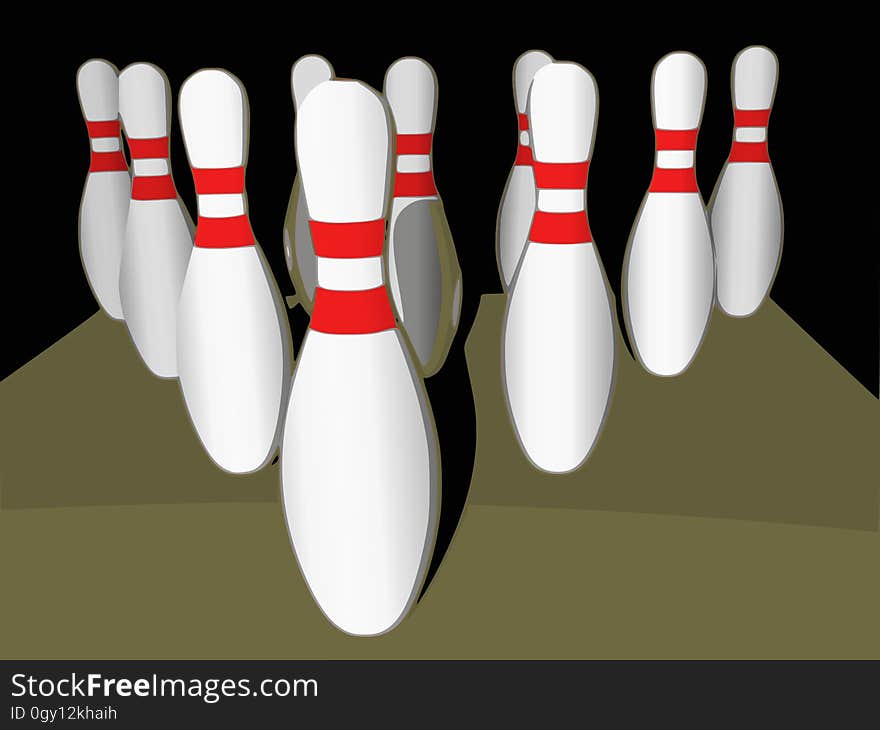 Bowling Pin, Bowling Equipment, Hand, Bowling Ball