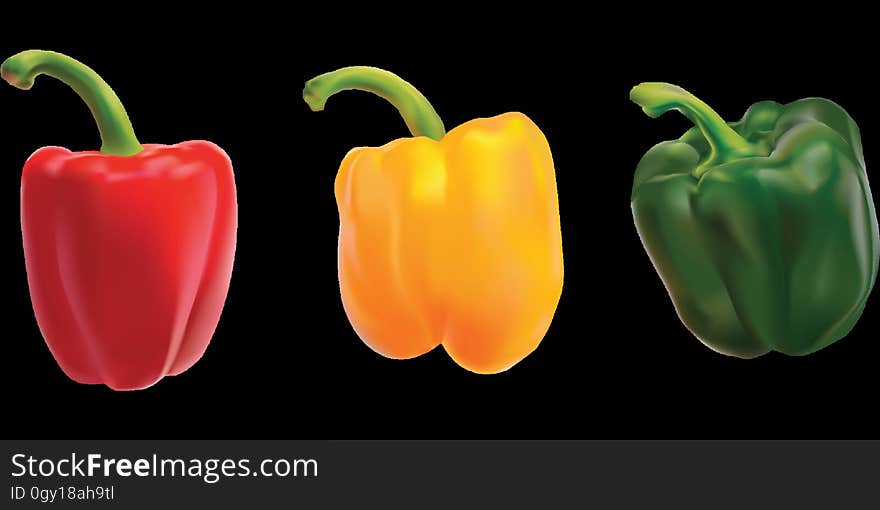 Vegetable, Orange, Bell Peppers And Chili Peppers, Chili Pepper