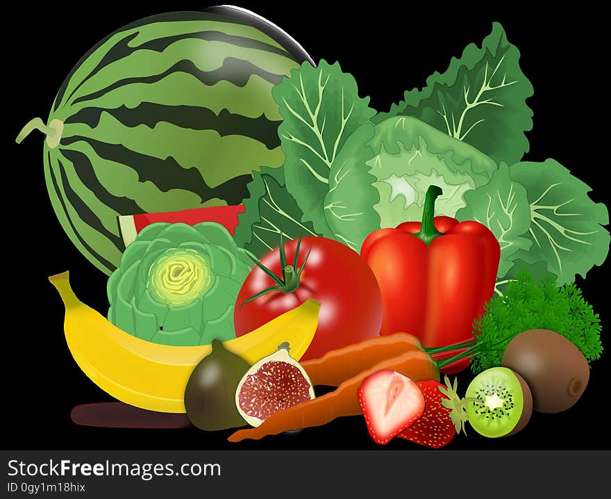 Natural Foods, Vegetable, Produce, Fruit