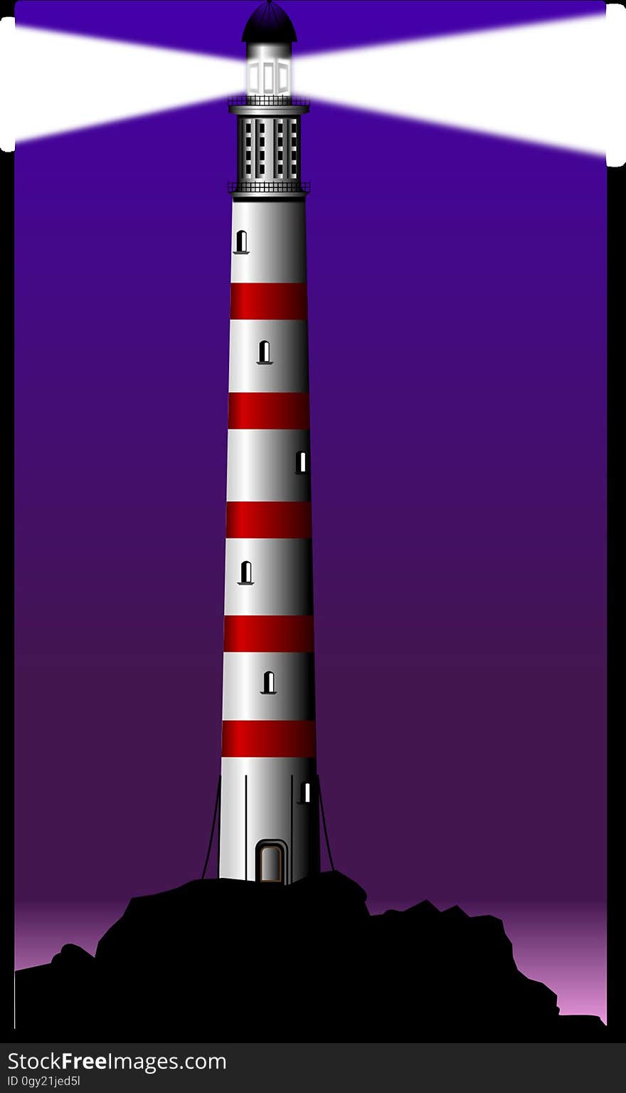 Tower, Lighthouse, Sky, Shot Tower