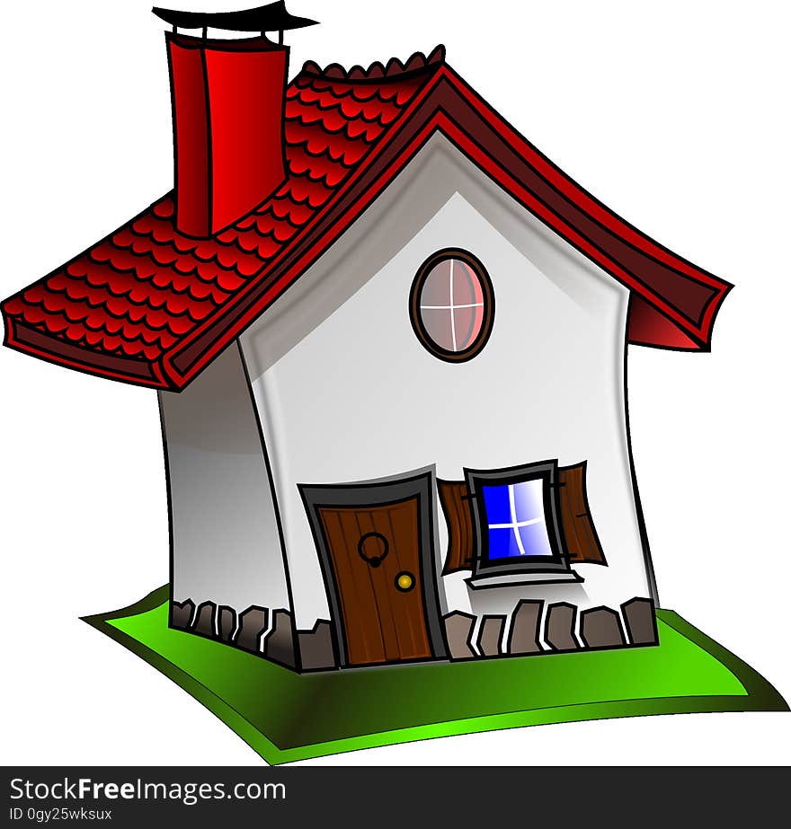 House, Home, Clip Art, Facade