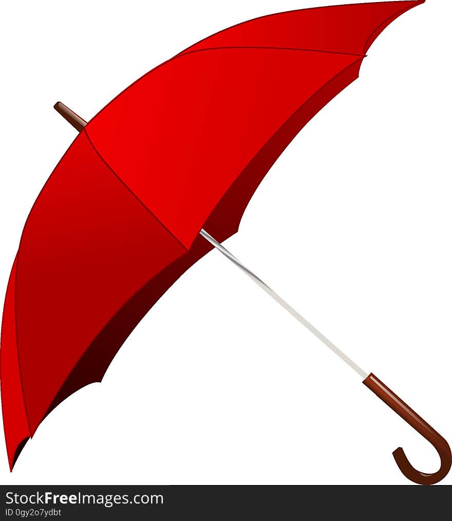 Red, Umbrella, Fashion Accessory, Line