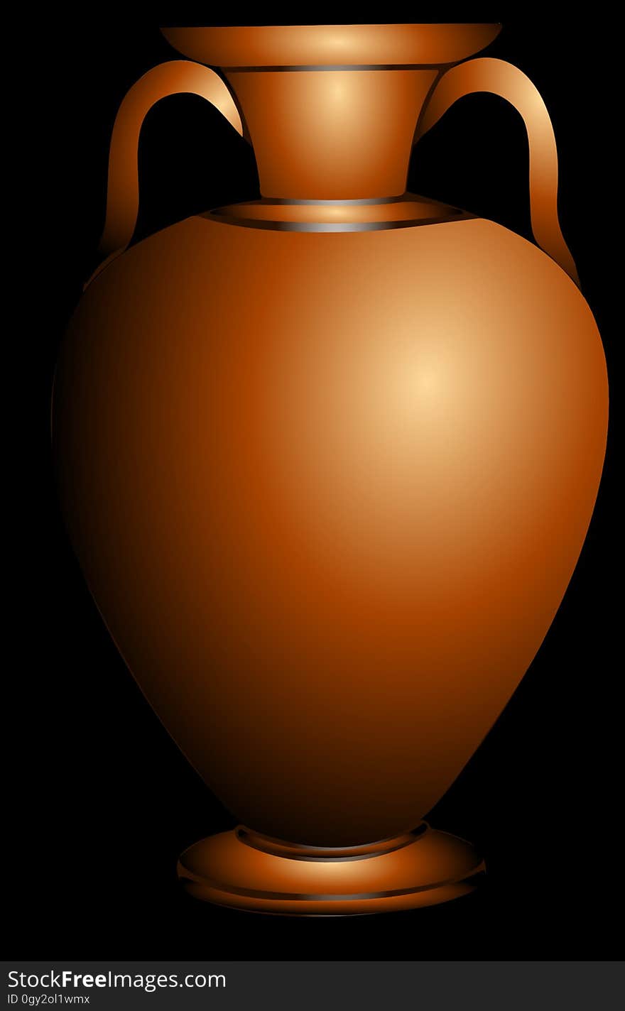 Orange, Vase, Artifact, Still Life Photography