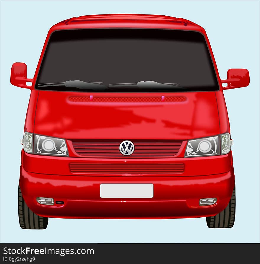 Motor Vehicle, Red, Vehicle, Car