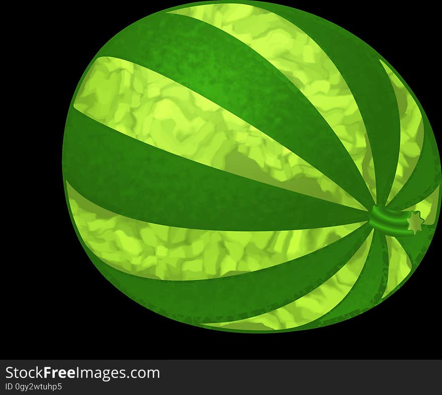 Green, Leaf, Circle, Produce