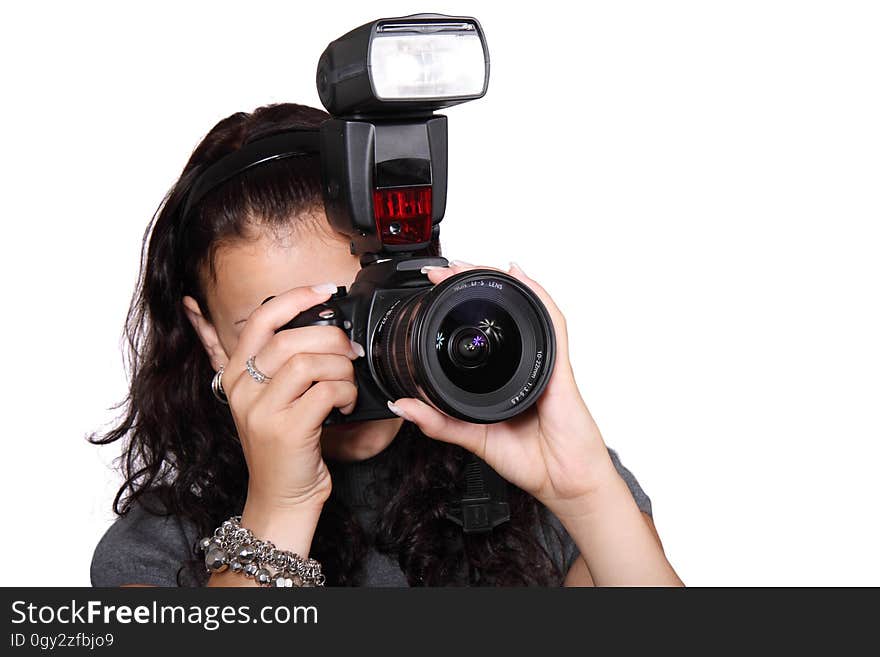 Photographer, Photograph, Camera Accessory, Single Lens Reflex Camera