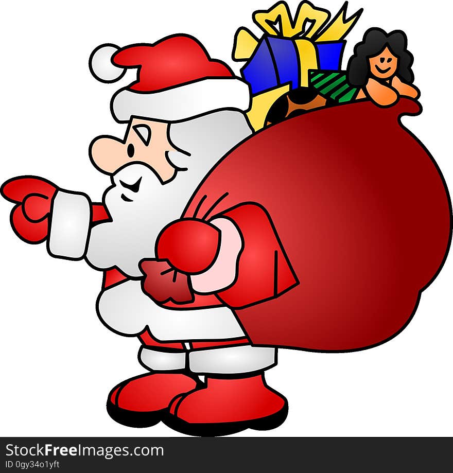 Santa Claus, Fictional Character, Clip Art, Christmas