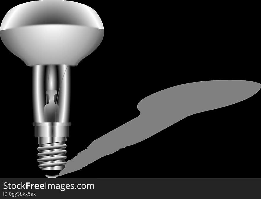 Black And White, Lighting, Product Design, Light Bulb