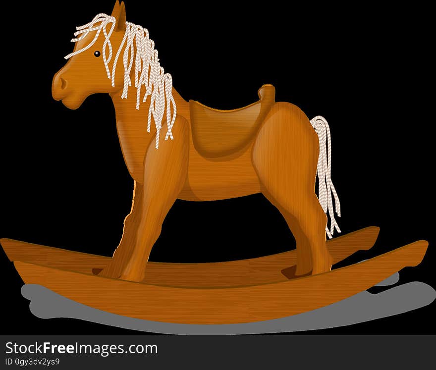 Horse, Horse Like Mammal, Mane, Wood