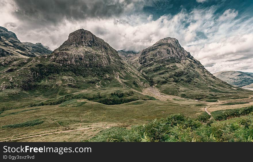 Highland, Mountainous Landforms, Mountain, Sky