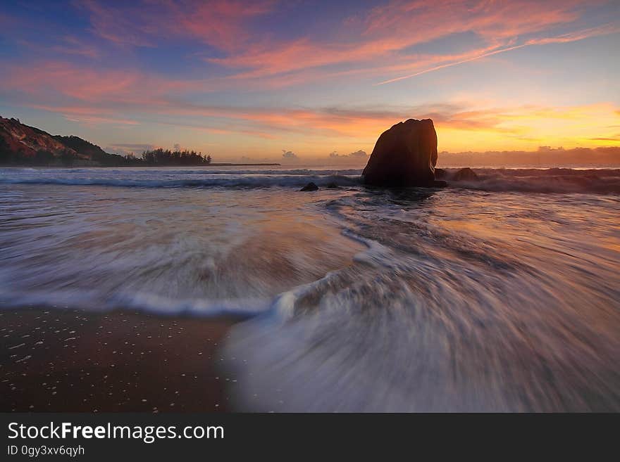 Shore, Sky, Sea, Horizon