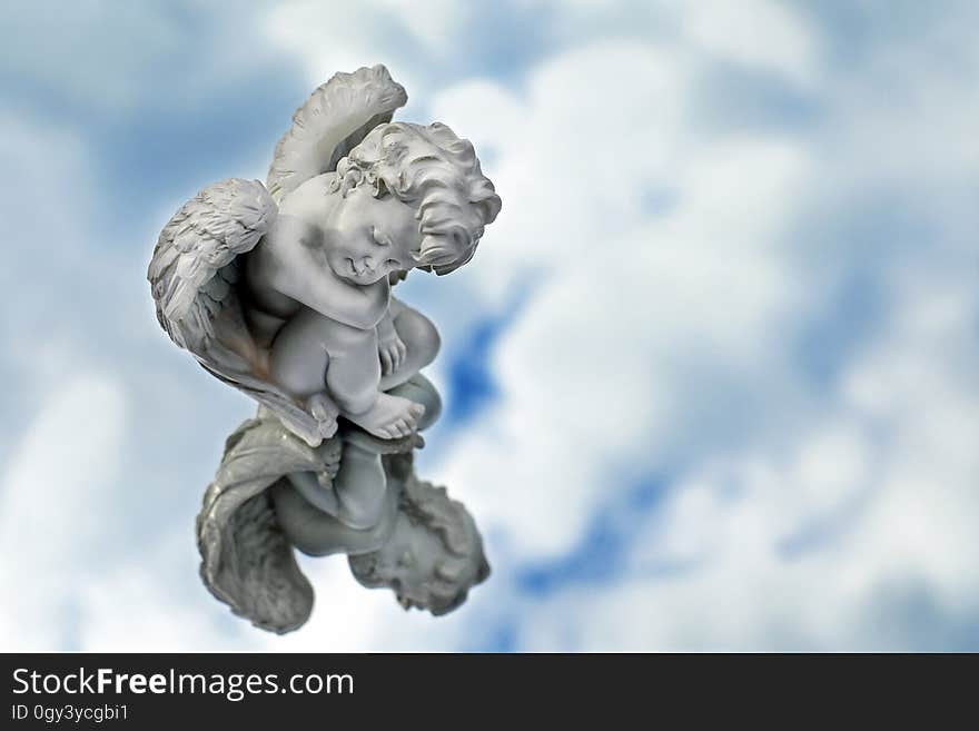 Statue, Cloud, Sky, Sculpture