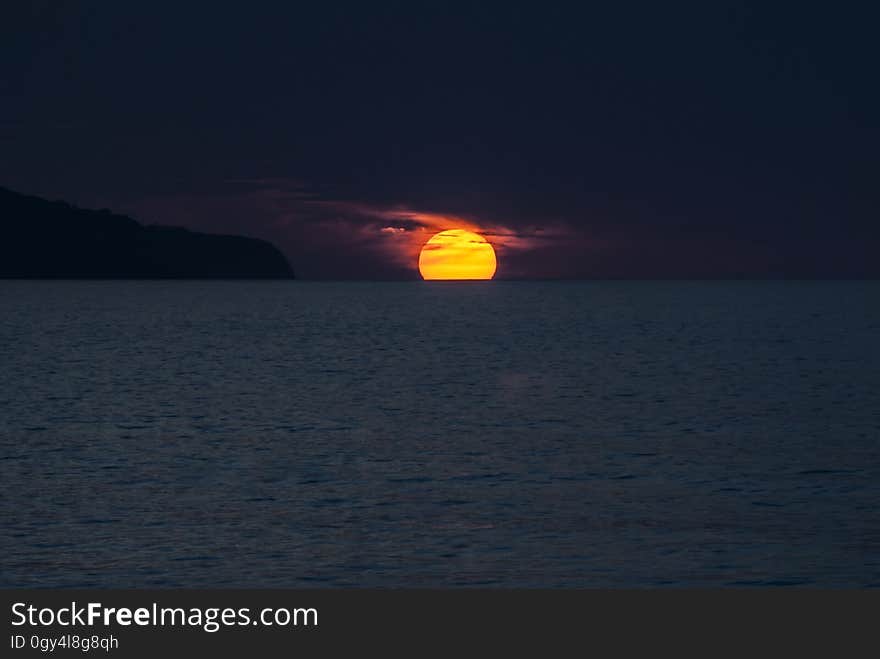 Horizon, Sky, Sea, Geological Phenomenon