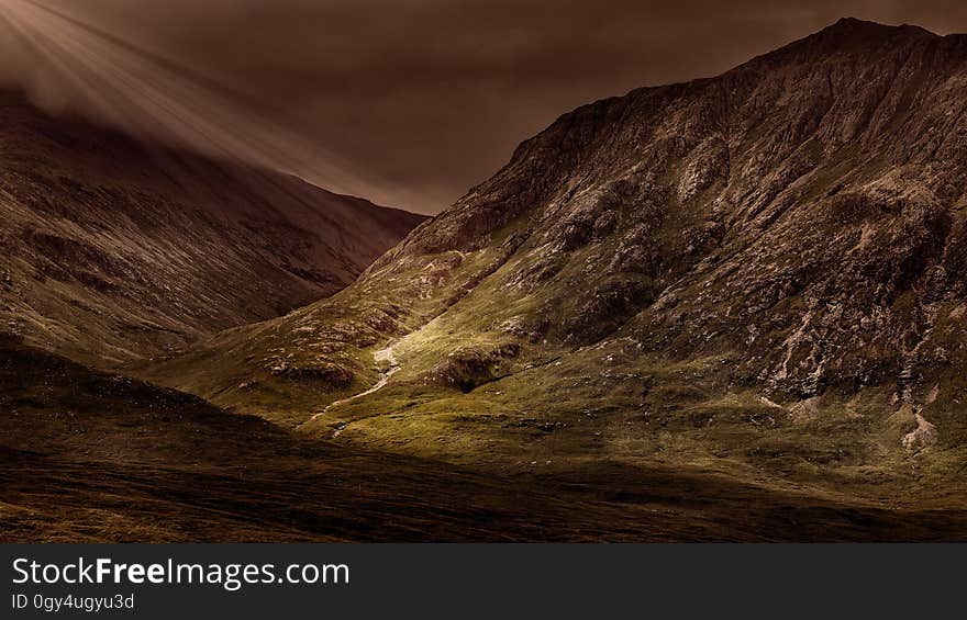 Highland, Sky, Mountainous Landforms, Wilderness