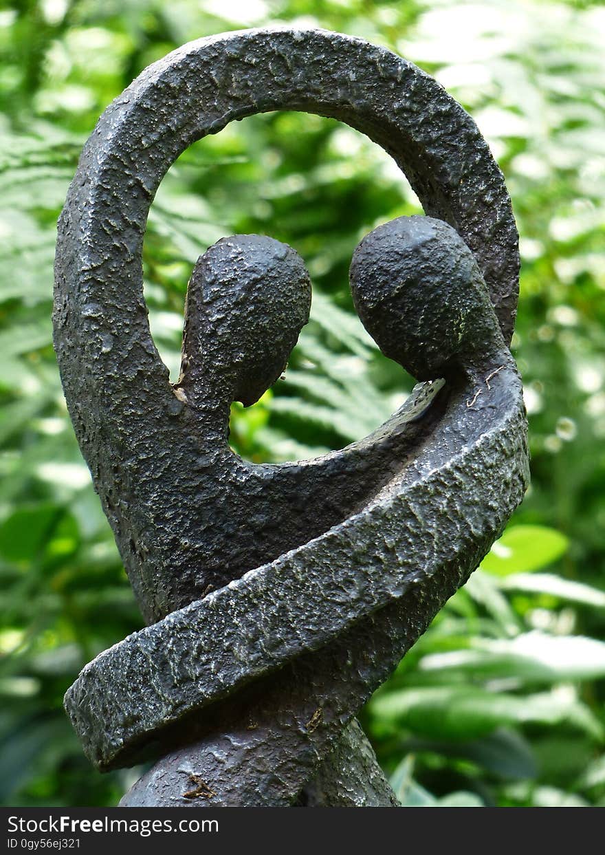 Grass, Tree, Sculpture, Branch