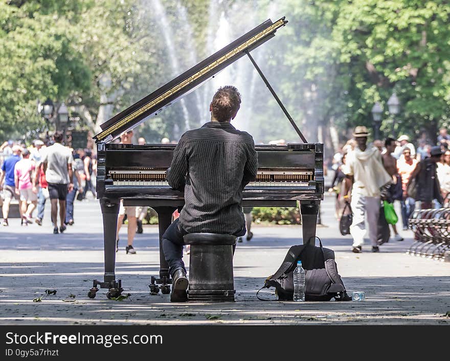 Road, Street, Musician, Car