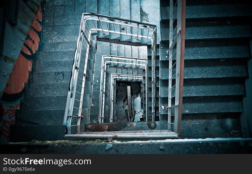 Concrete Spiral Stairways