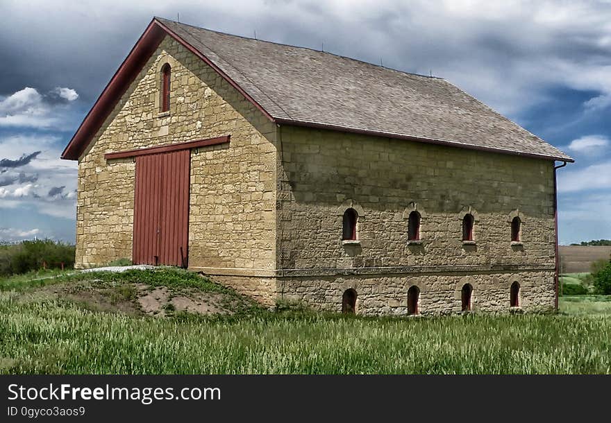 Barn, Medieval Architecture, Farmhouse, Rural Area