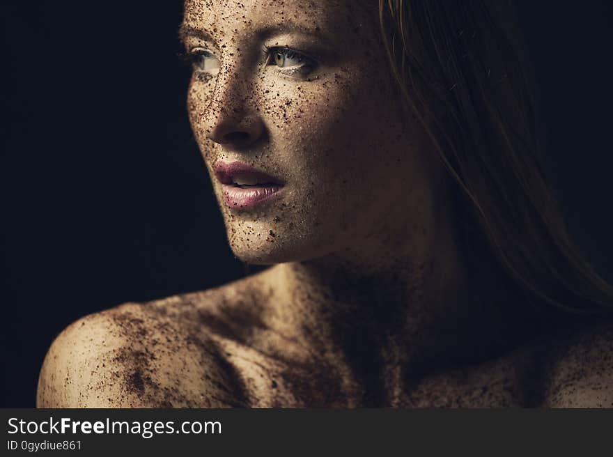 Head, Close Up, Human, Chest