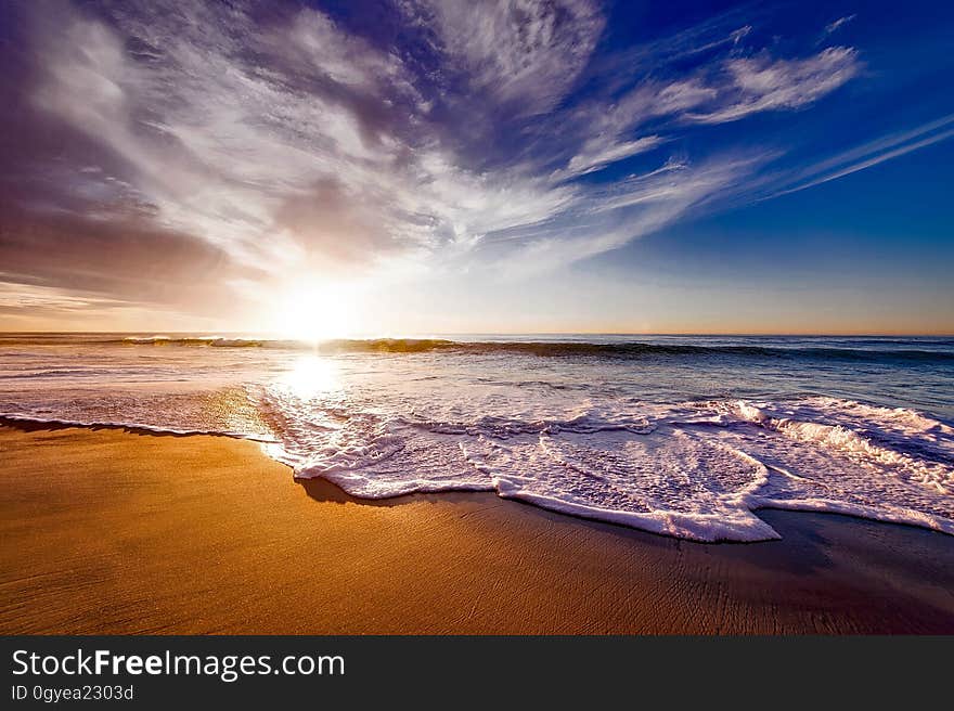 Sky, Horizon, Sea, Shore