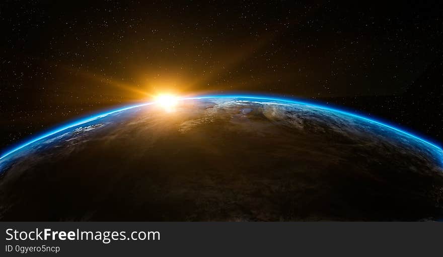 Atmosphere, Planet, Earth, Outer Space