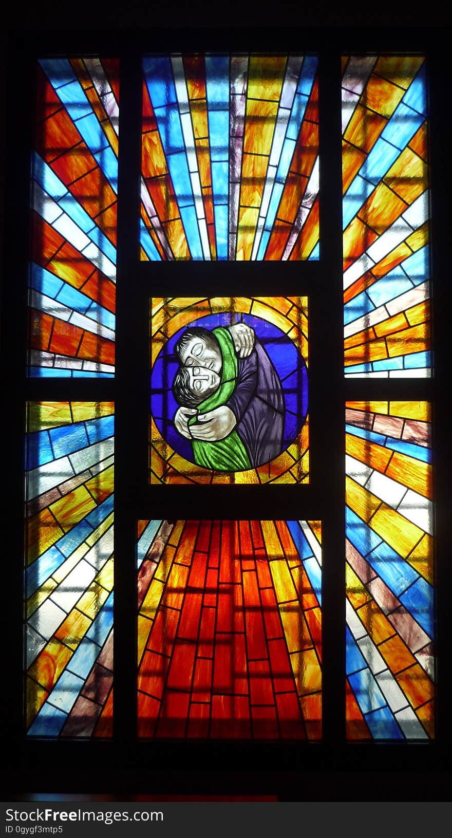 Stained Glass, Glass, Window, Material