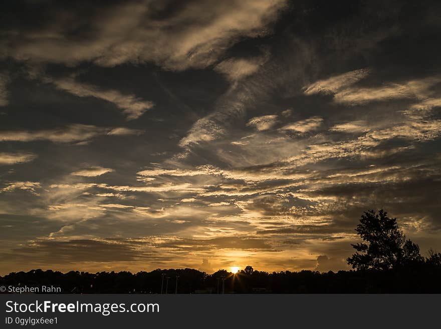 Afternoon Sky in Kennesaw, Georgia