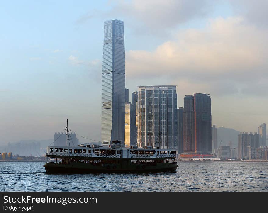 The Hong Kong International Commerce Centre &#x28;abbr. ICC Tower&#x29; is a 118-storey &#x28;see below&#x29;, 484 m &#x28;1,588 ft&#x29; commercial skyscraper completed in 2010 in West Kowloon, Hong Kong. It is a part of the Union Square project built on top of Kowloon Station. As of 2014, it is the world&#x27;s eighth tallest building by height, world&#x27;s fourth tallest building by number of floors, as well as the tallest building in Hong Kong. The Hong Kong International Commerce Centre &#x28;abbr. ICC Tower&#x29; is a 118-storey &#x28;see below&#x29;, 484 m &#x28;1,588 ft&#x29; commercial skyscraper completed in 2010 in West Kowloon, Hong Kong. It is a part of the Union Square project built on top of Kowloon Station. As of 2014, it is the world&#x27;s eighth tallest building by height, world&#x27;s fourth tallest building by number of floors, as well as the tallest building in Hong Kong.