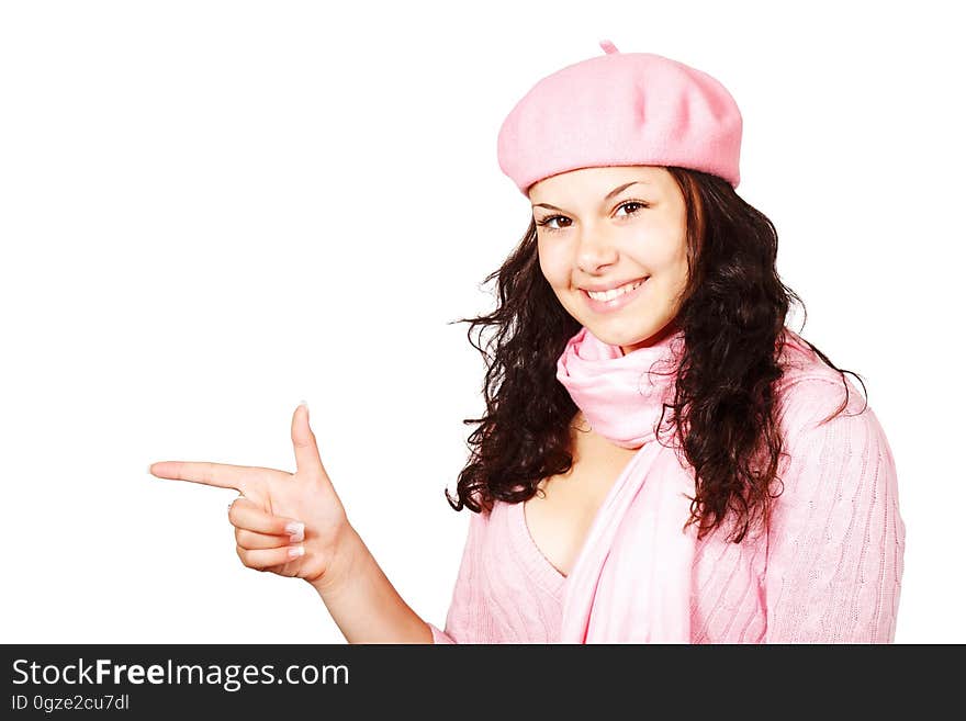 Pink, Headgear, Finger, Hand