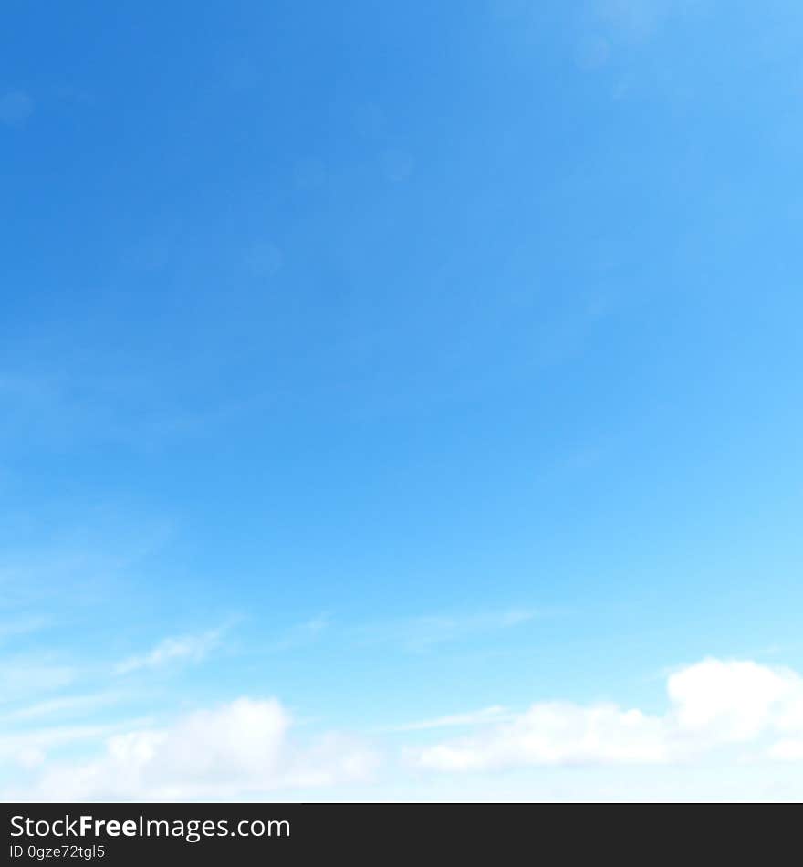 Sky, Blue, Daytime, Cloud