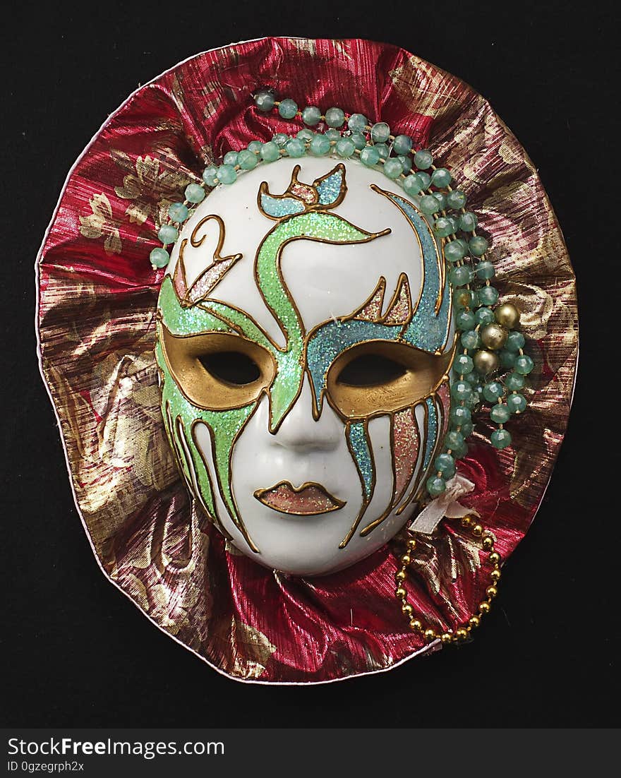 Masque, Mask, Headgear, Costume