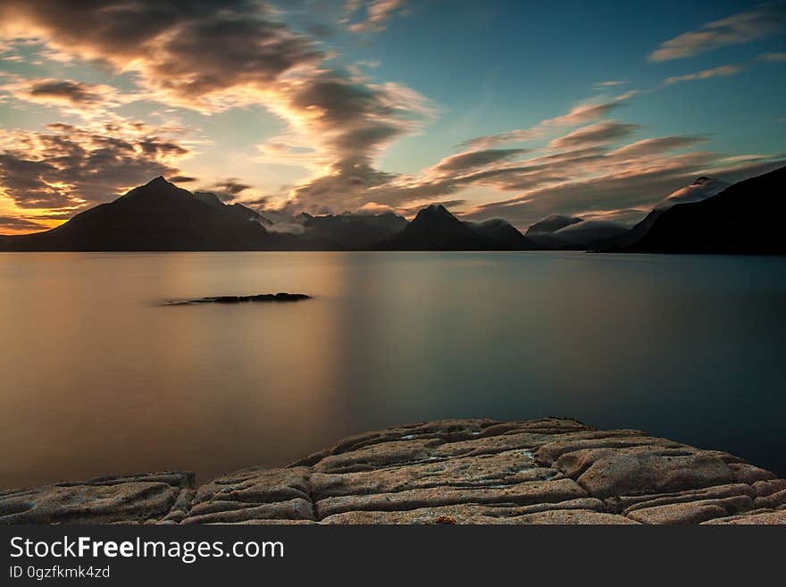 Sky, Nature, Reflection, Loch