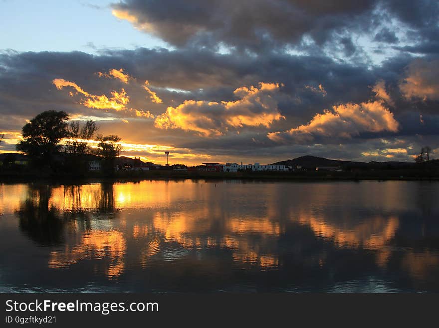 Reflection, Sky, Nature, Water