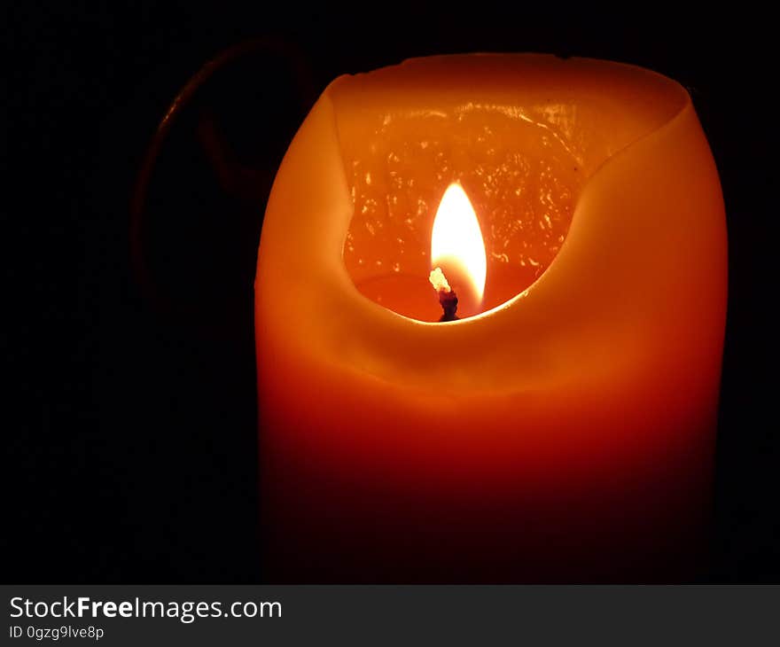 Wax, Lighting, Heat, Candle