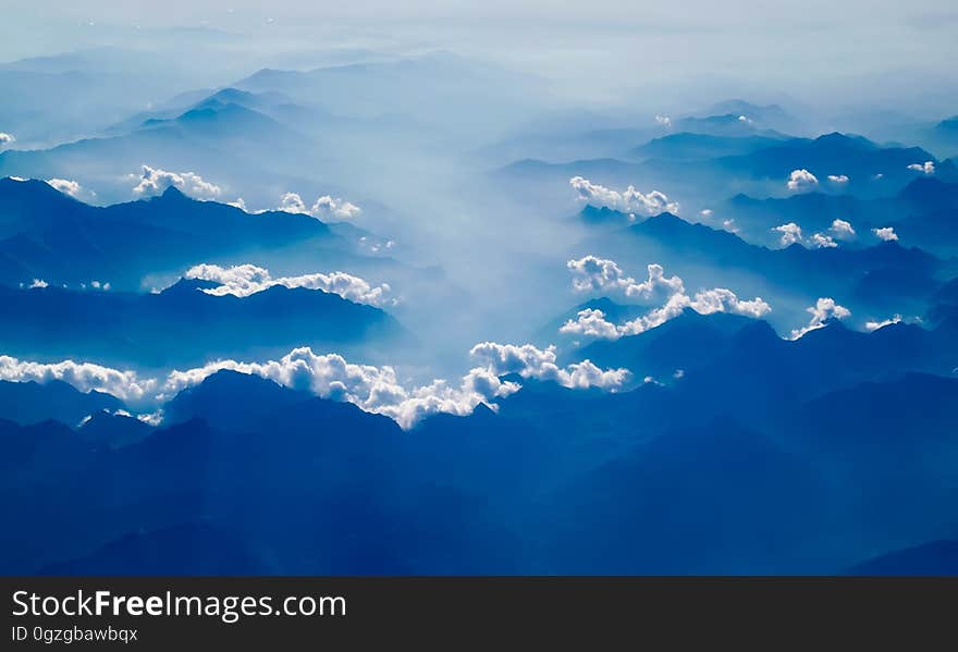 Sky, Mountain Range, Atmosphere, Cloud