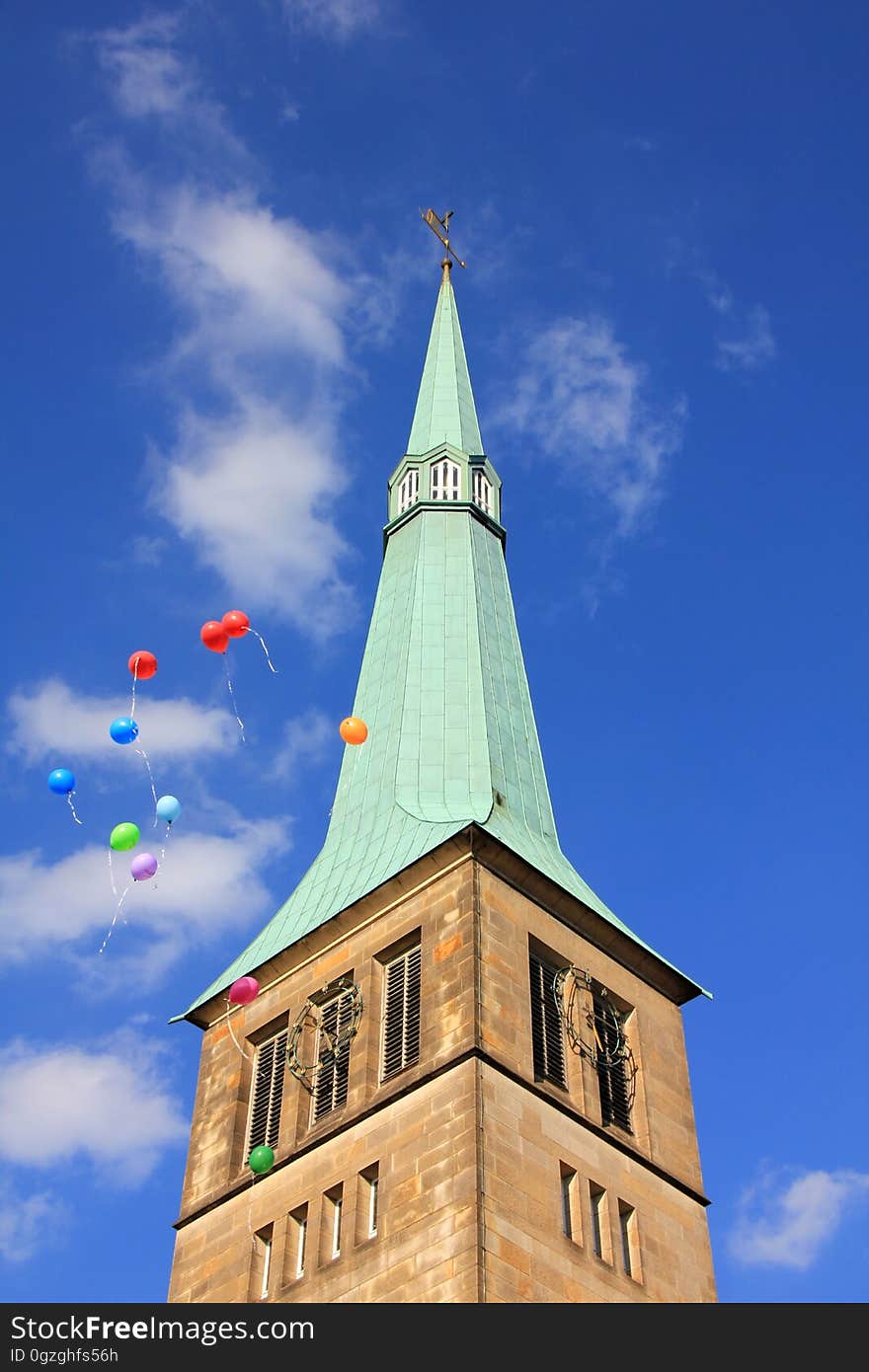 Sky, Spire, Landmark, Tower