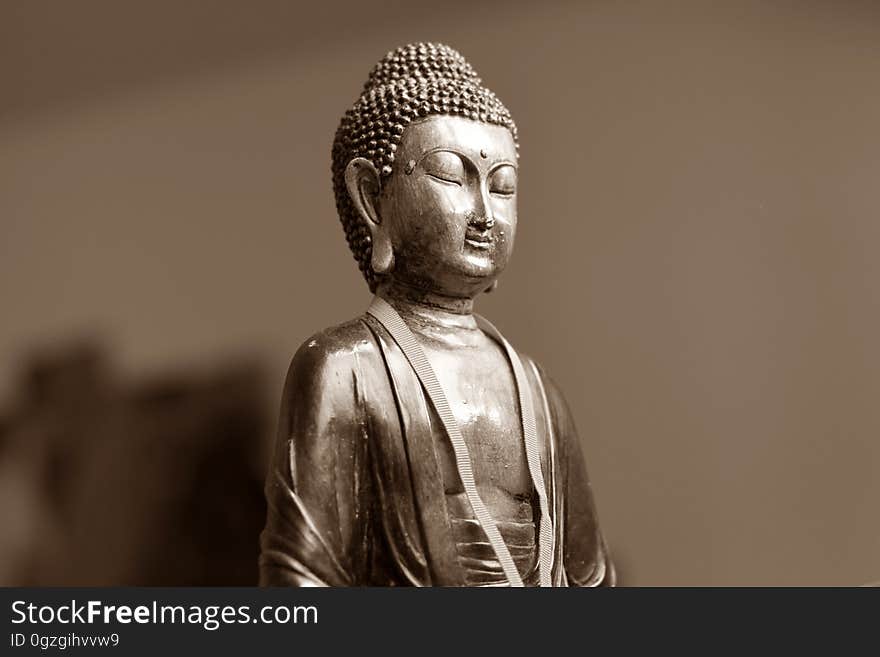 Statue, Gautama Buddha, Classical Sculpture, Sculpture