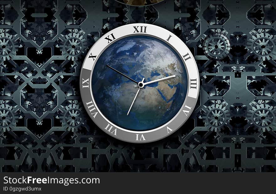 Clock, Computer Wallpaper, Circle, Font