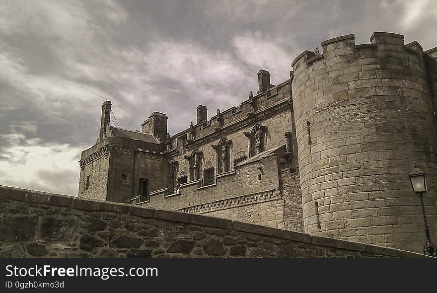 Sky, Castle, Cloud, Medieval Architecture