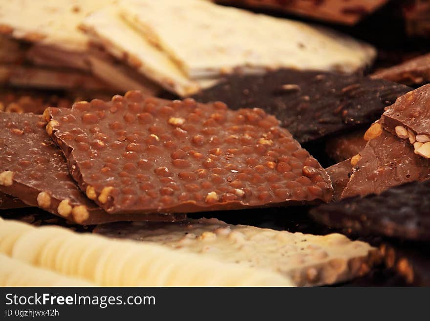 Chocolate, Cracker, Fudge, Turrón