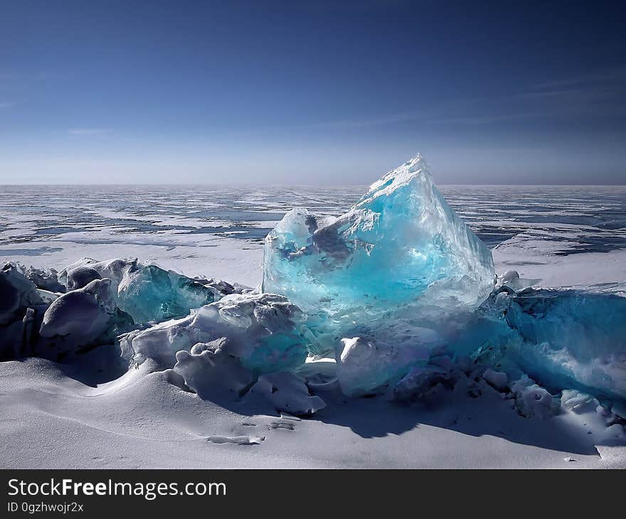 Iceberg, Arctic Ocean, Water, Sea Ice