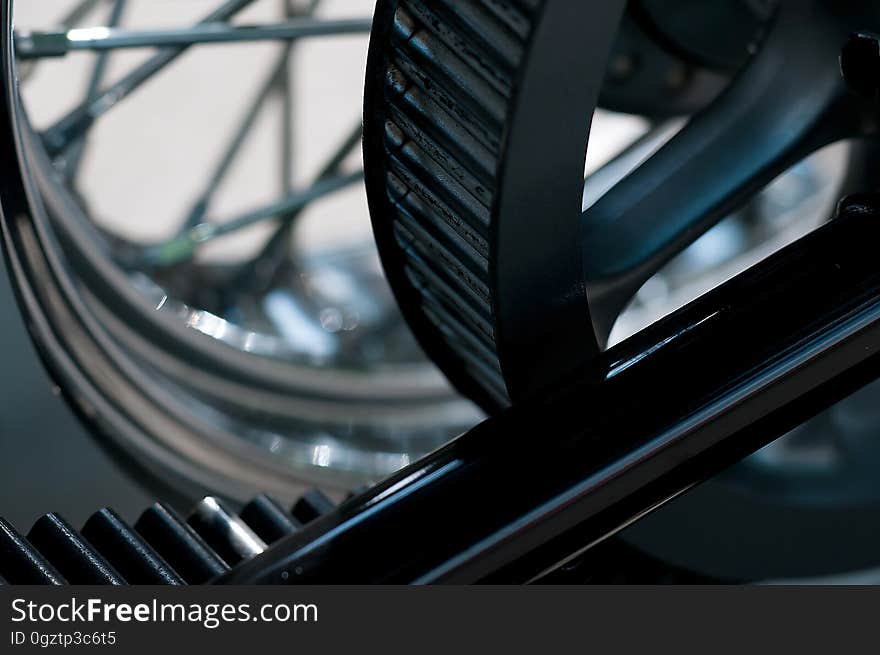 Wheel, Spoke, Light, Close Up