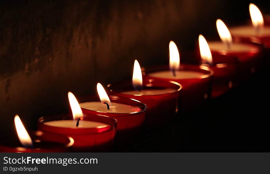 Candle, Lighting, Darkness, Heat