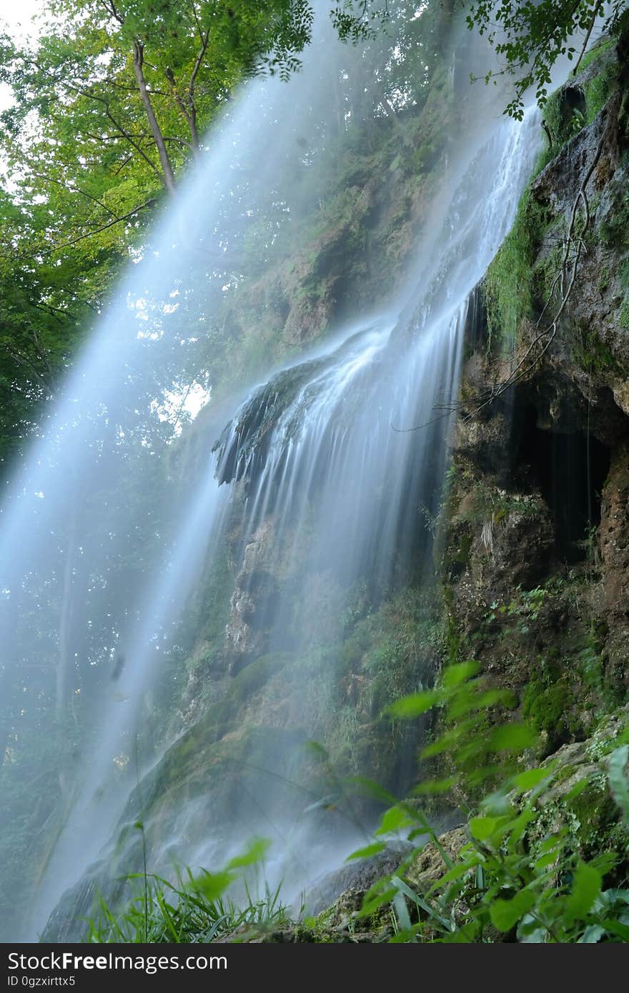 Waterfall, Water, Nature, Body Of Water