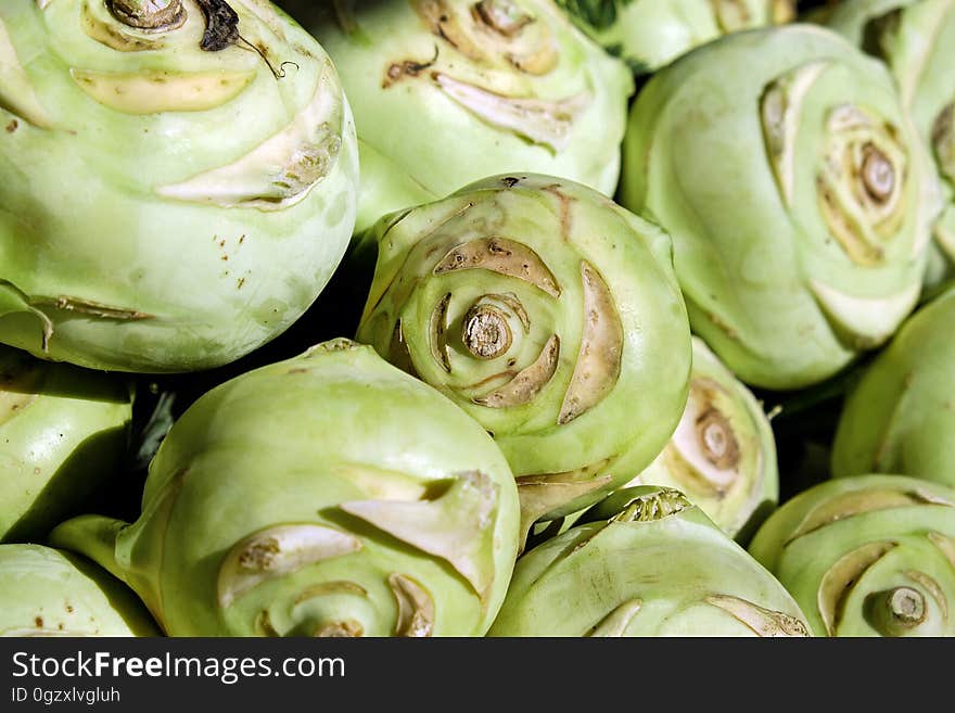 Vegetable, Produce, Kohlrabi, Leaf Vegetable